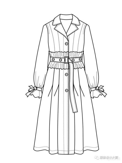 款式图 服装设计必修课款式图分享