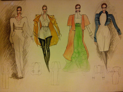 服装设计专业人格魅力