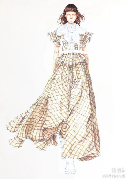 服装设计考研手绘效果图 绘制教程
