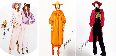 服装设计师的匠心与才华 从时装画到成衣的完美融合