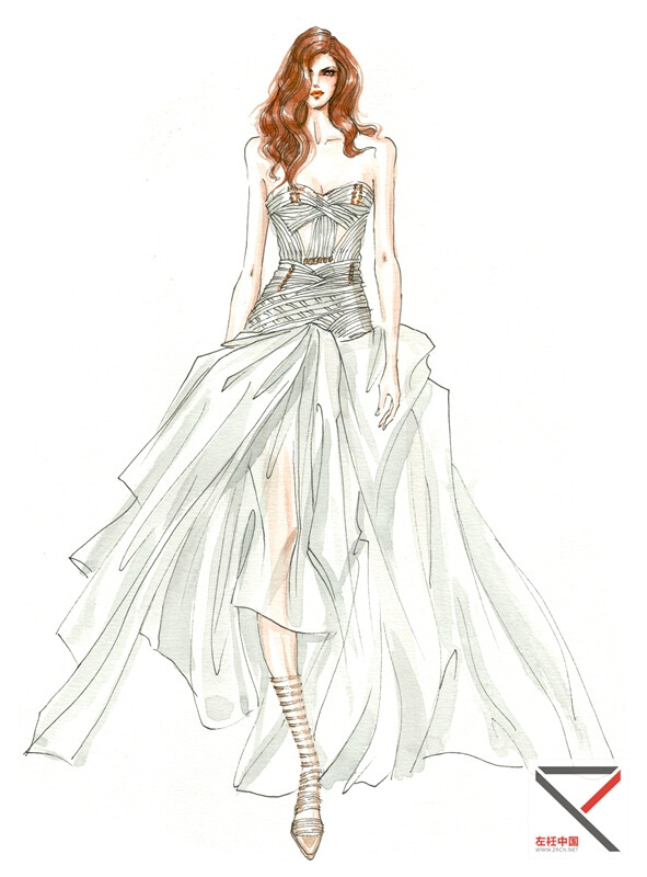 服装设计手绘效果图 灵感与实践指南