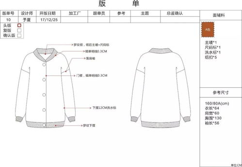 服装设计 谈谈服装工艺单撰写的十大关键问题
