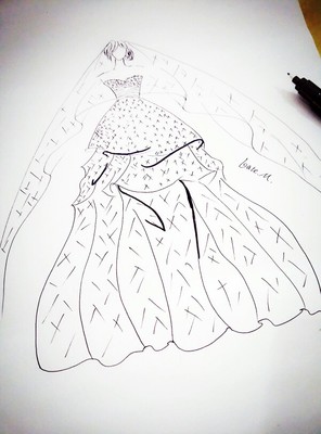 服装设计手绘之美 从灵感草图到礼服手稿的创作之旅